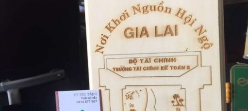Khắc laser trên gỗ tại Gia Lai - Cắt Laser giá rẻ Gia Lai